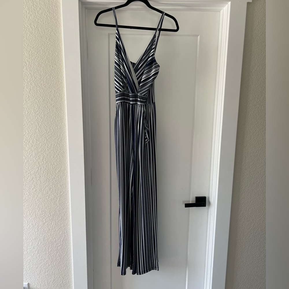 Kaileigh Striped Jumpsuit